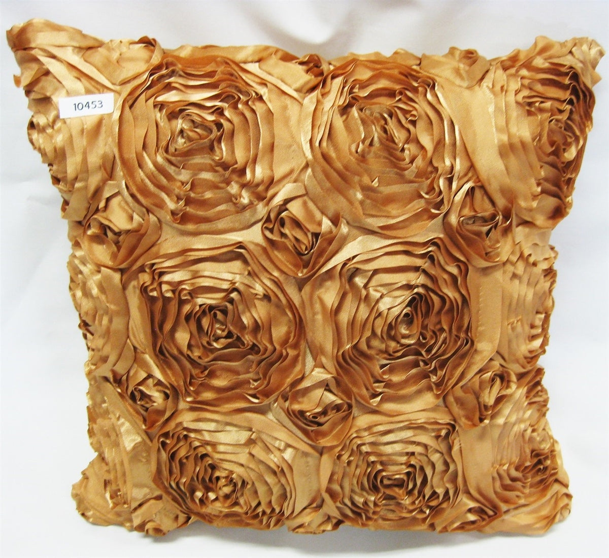Ribbon Flower Design  Pillow
