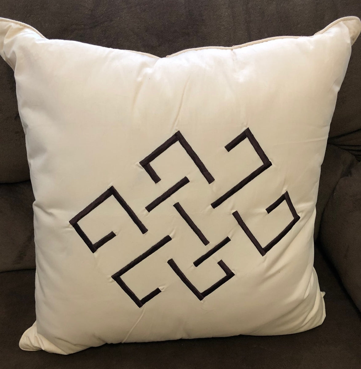 Large Decorative Throw Pillow
