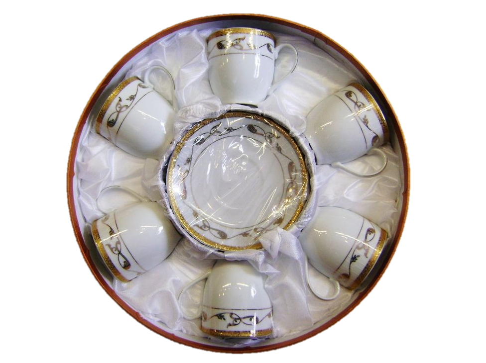 Expresso Coffee Cup & Saucer Set