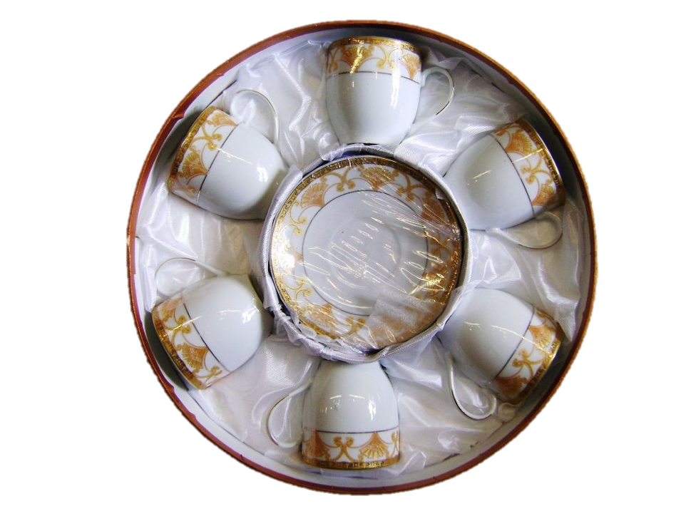 Expresso Coffee Cup & Saucer Set