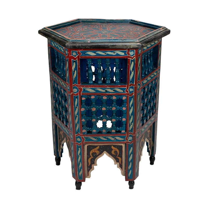 Med. Hexagon Moroccon Coffee Table