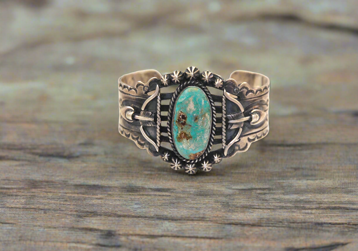 Turquoise Bracelet Designed by Russell Sam