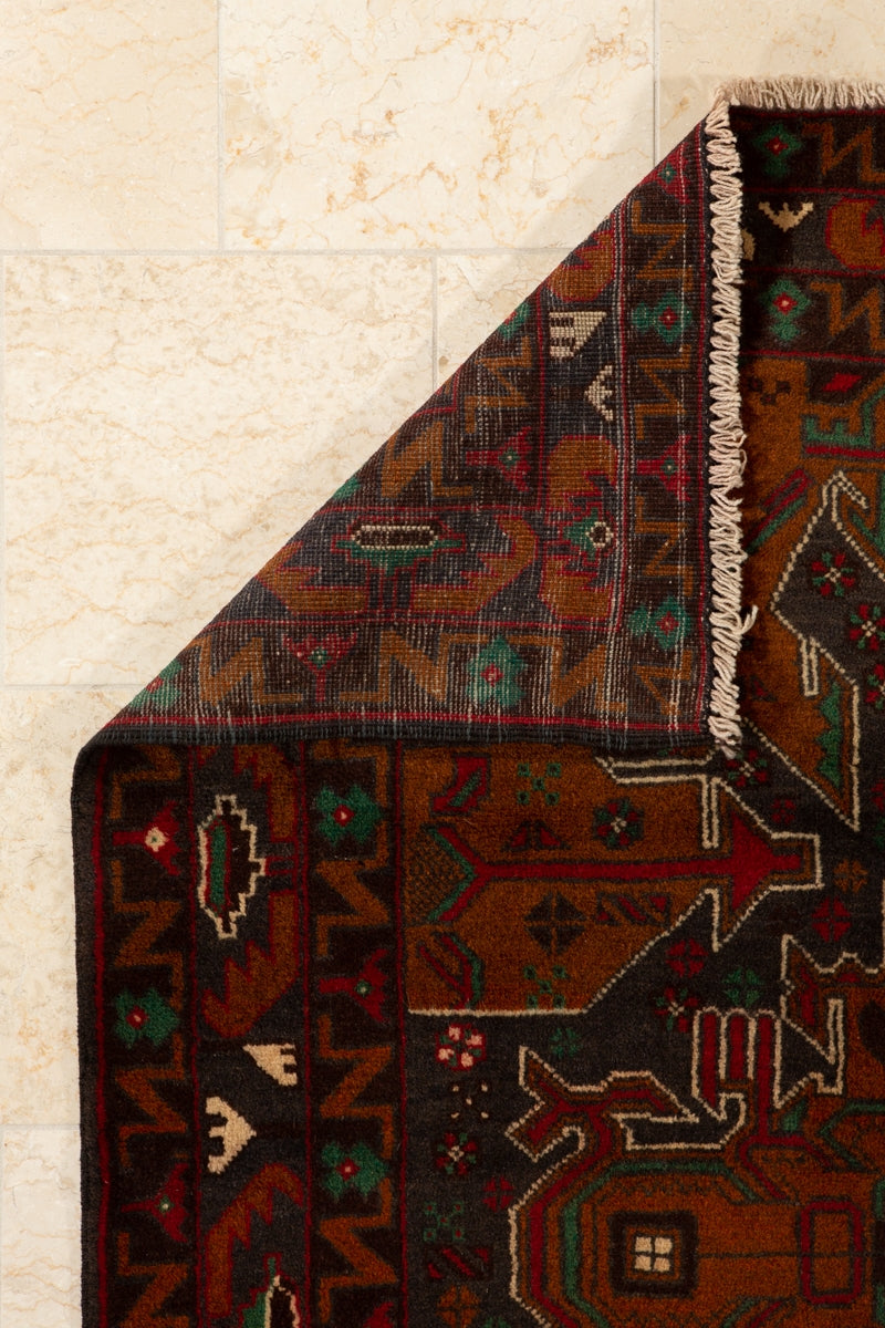 Baluchi Turkmen Wool Rug