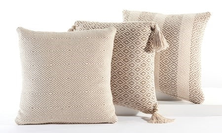 Handloom Cotton Throw Pillow