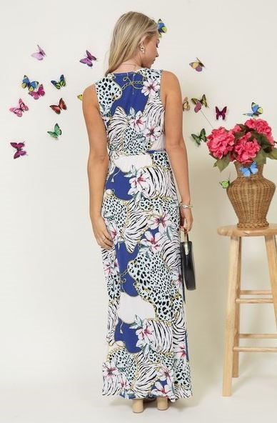 Maxi Dress With Front Tie