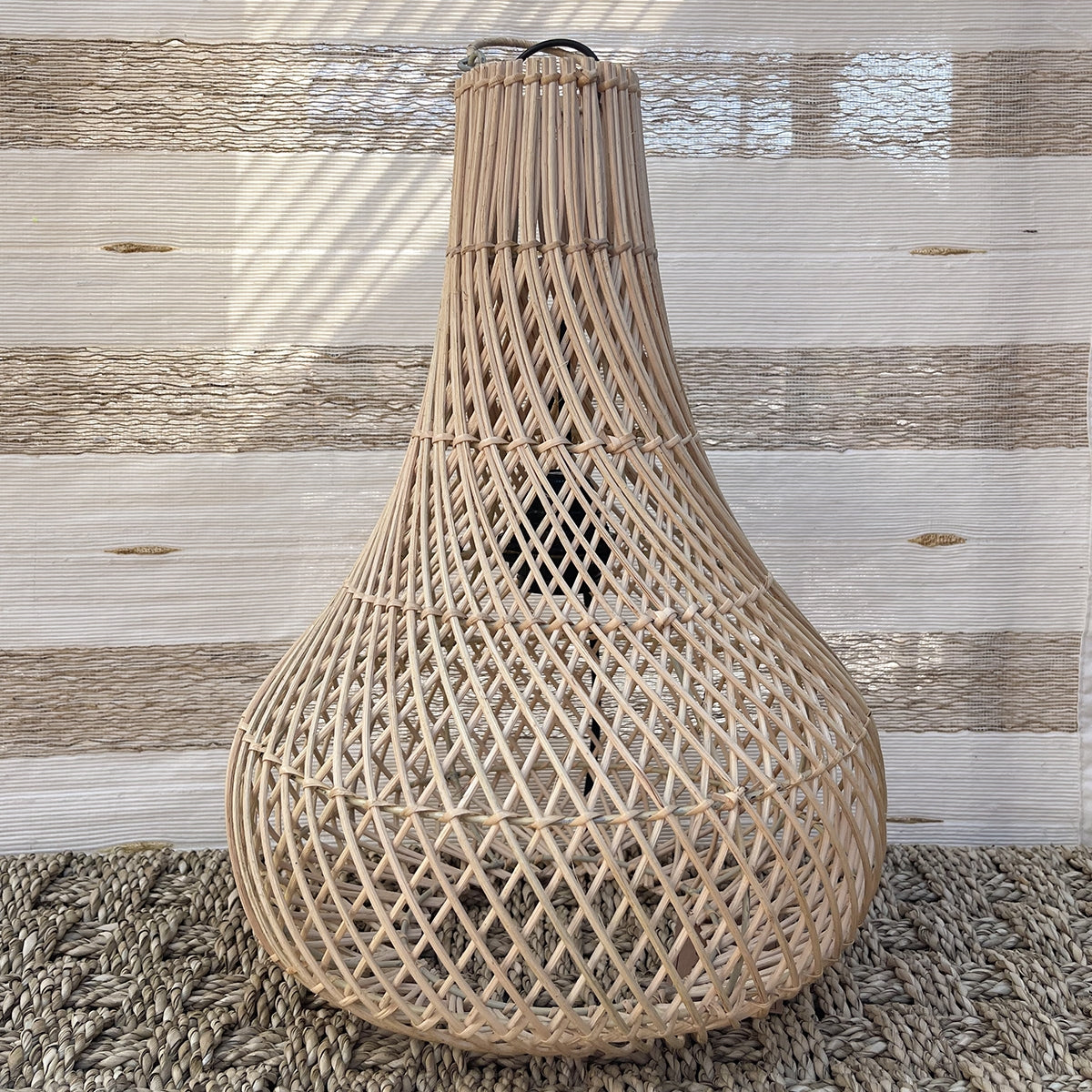 Genie Hanging Rattan Light
