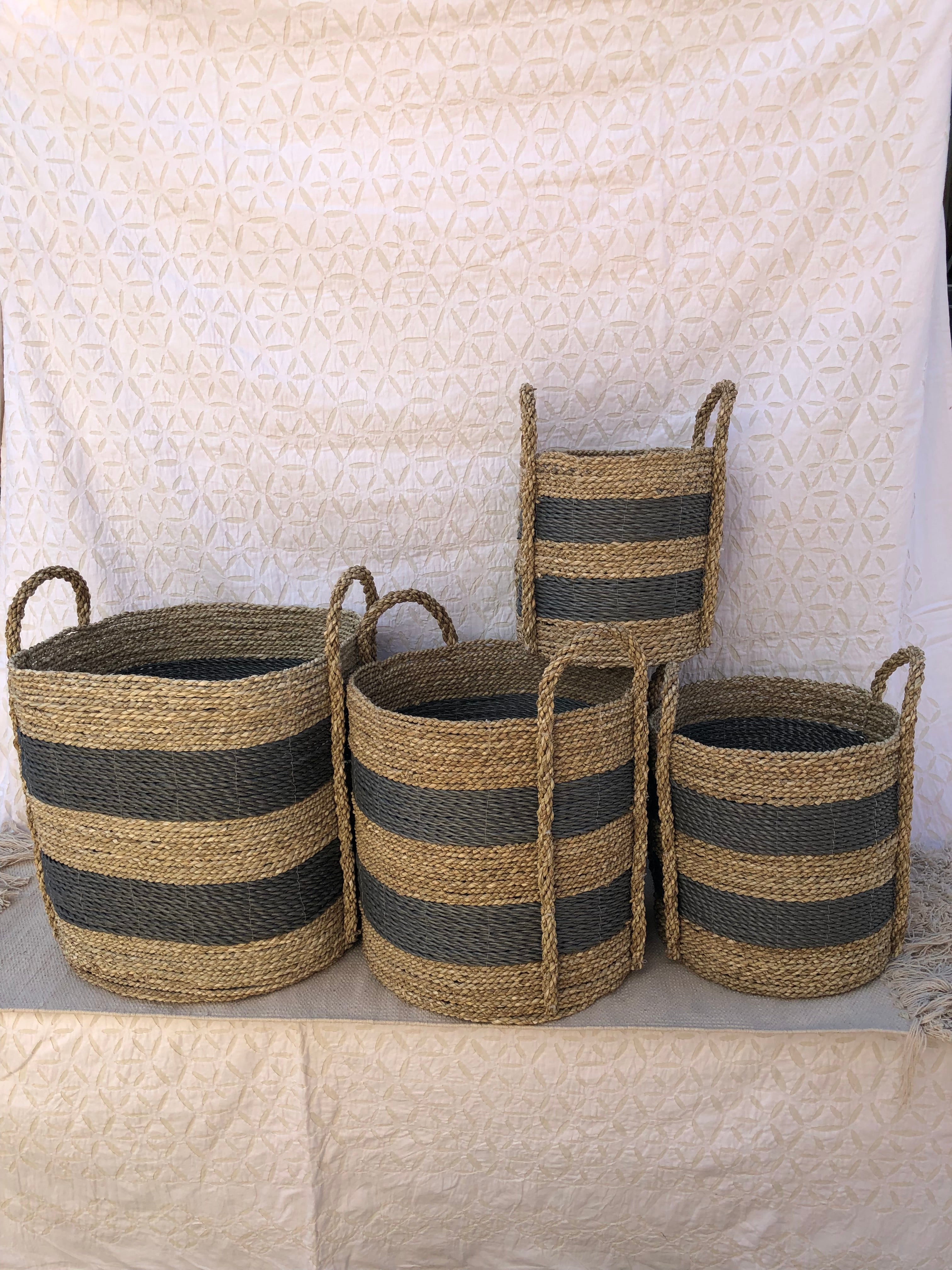 Seagrass 5 Layer Design Basket