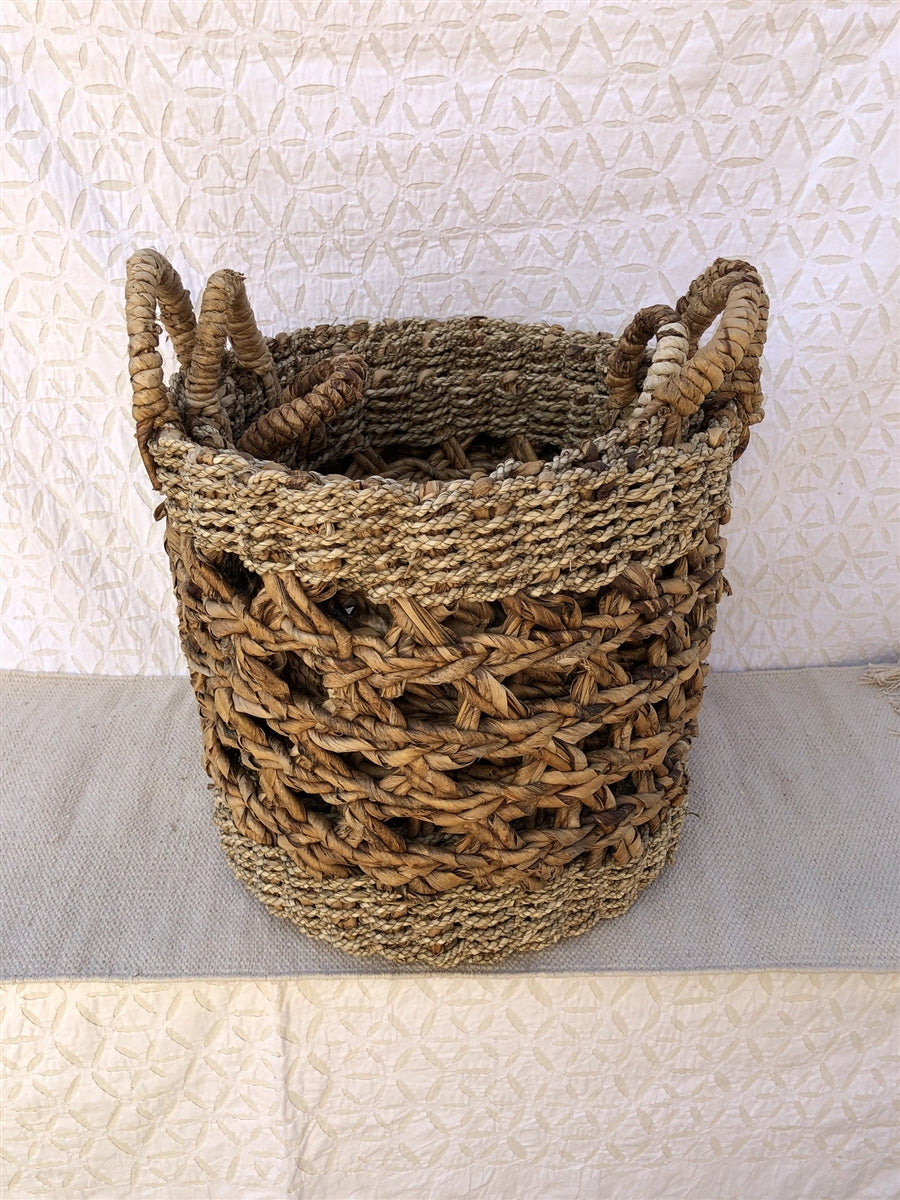 Banana Leaf & Seagrass Baskets