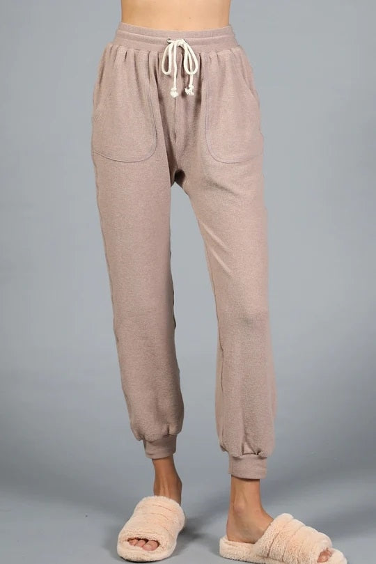 Mocha Fleece Jogger