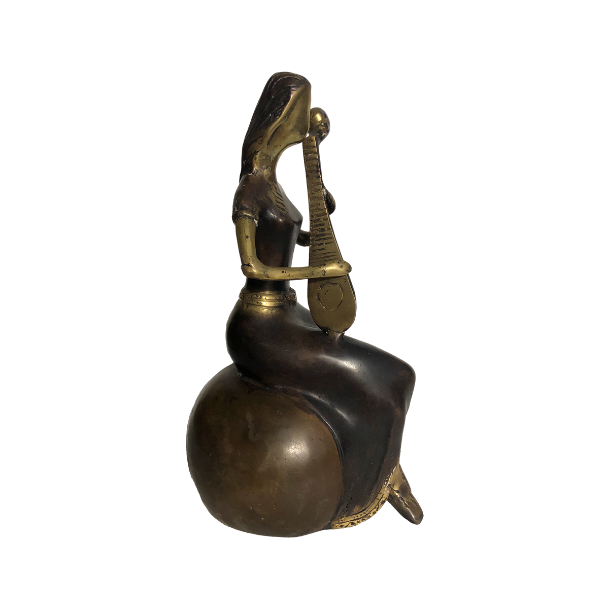 Brass Female Playing Instr