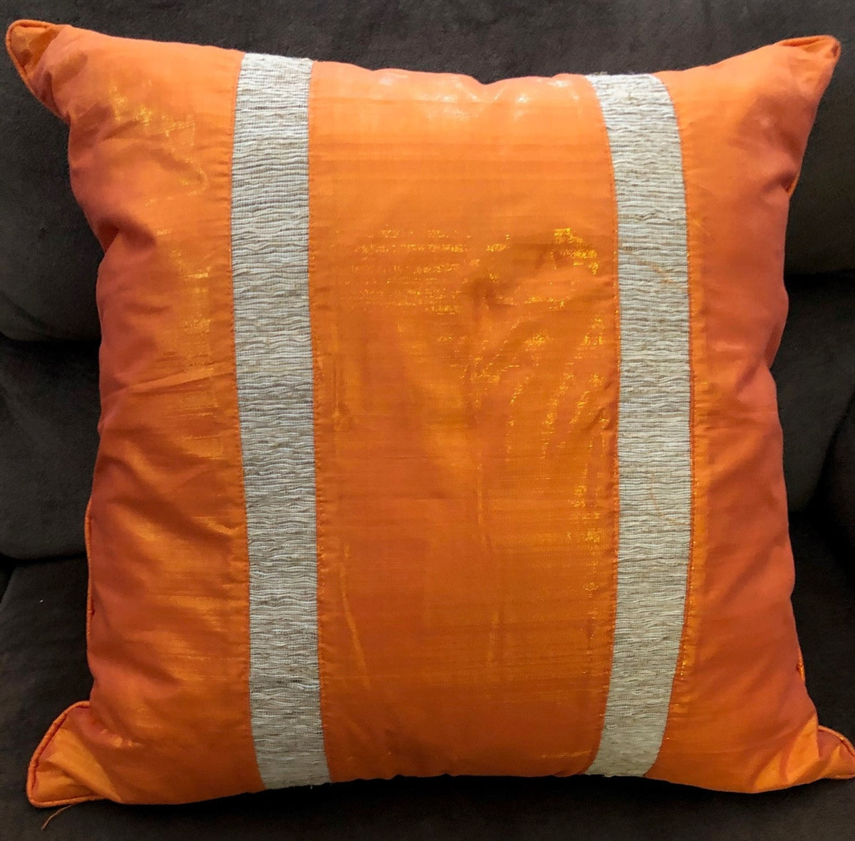 Orange Decorative Throw Pillow