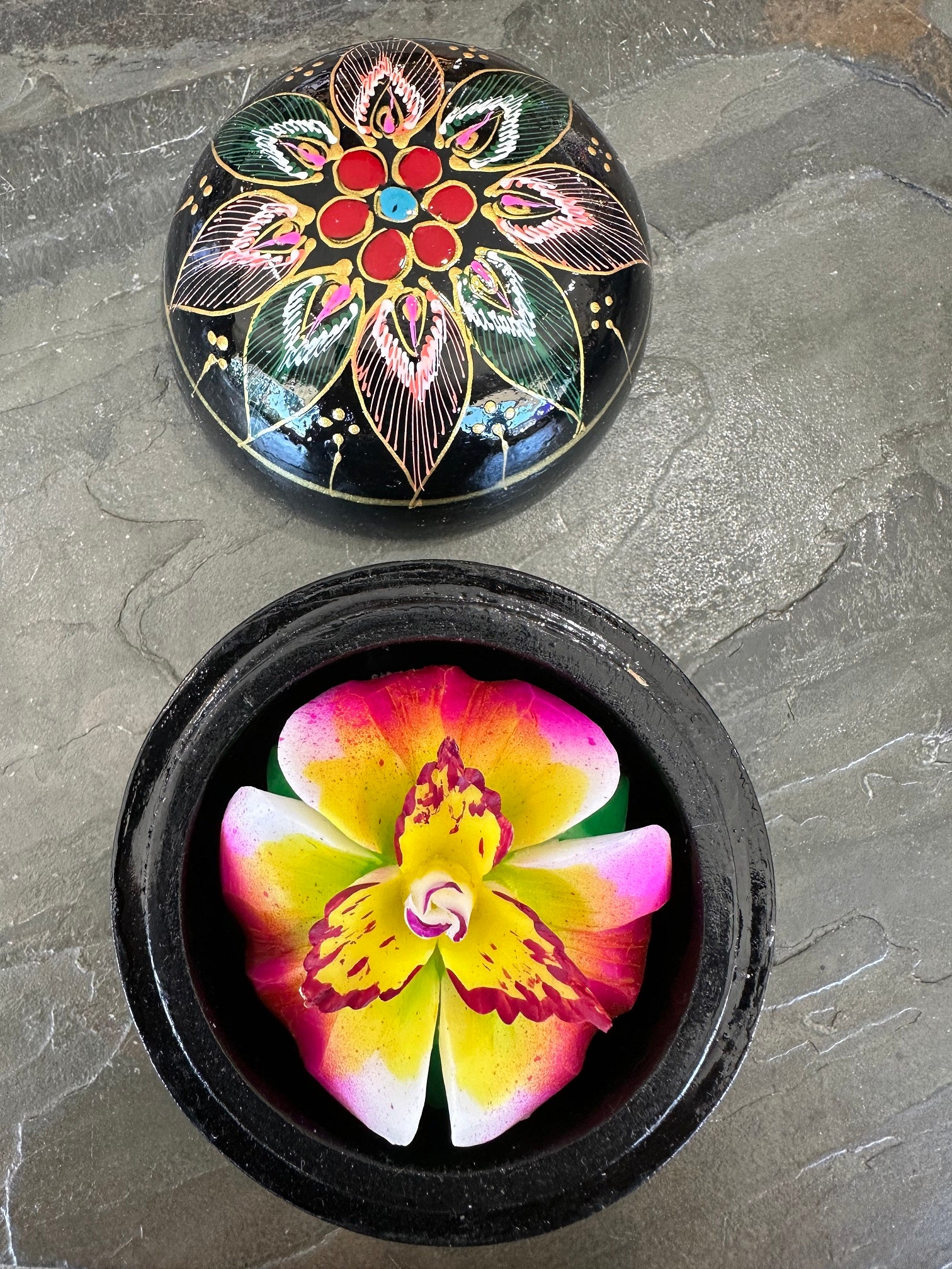 Hand Carved Flower Soaps