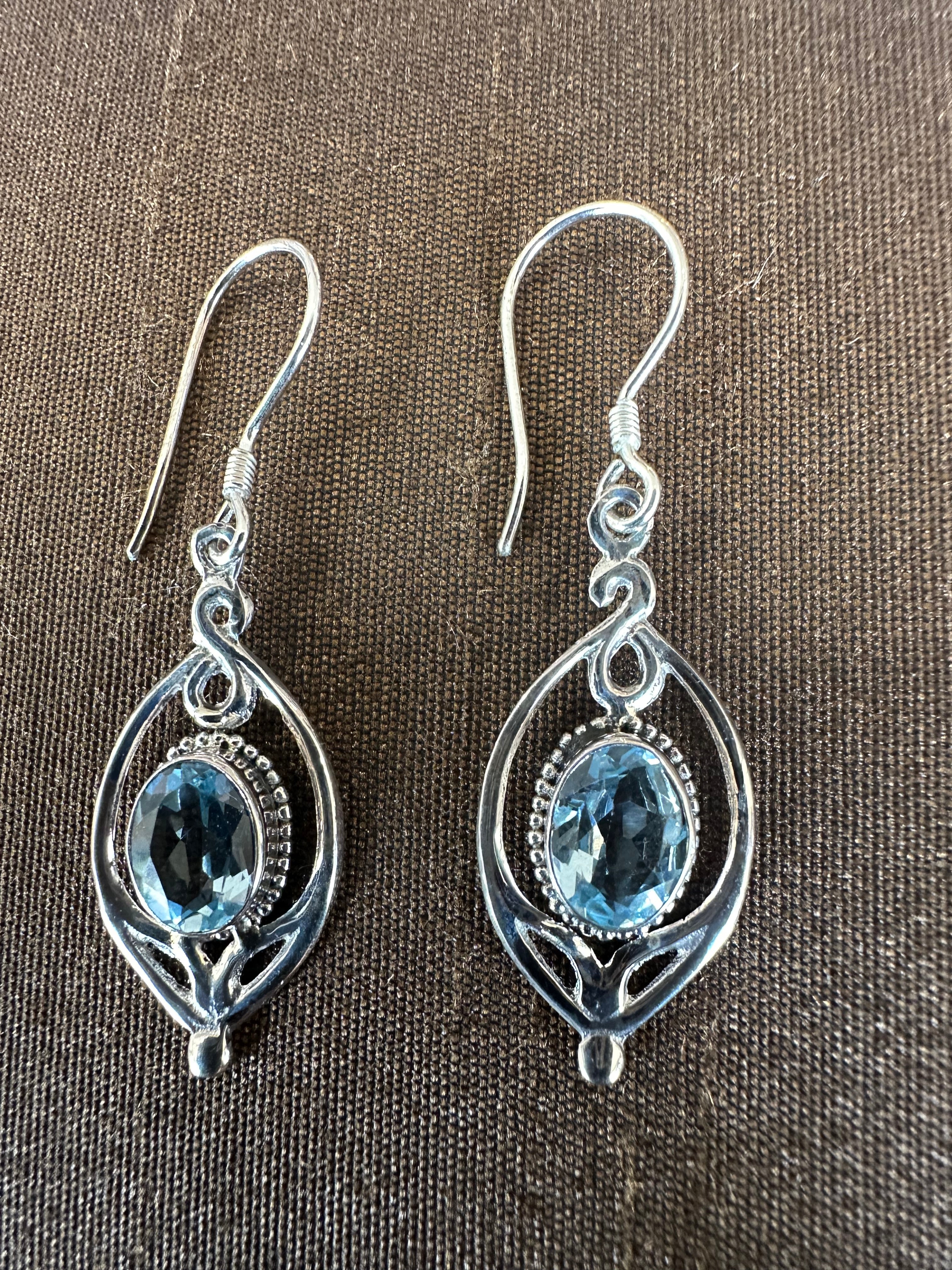 Topaz Earrings