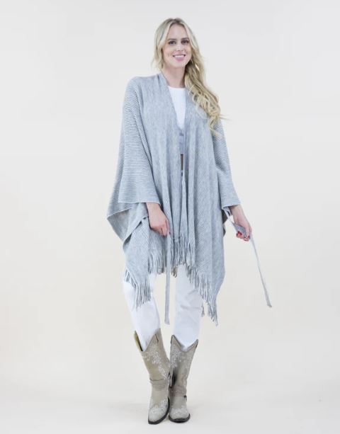 Elegant Ruana Wrap