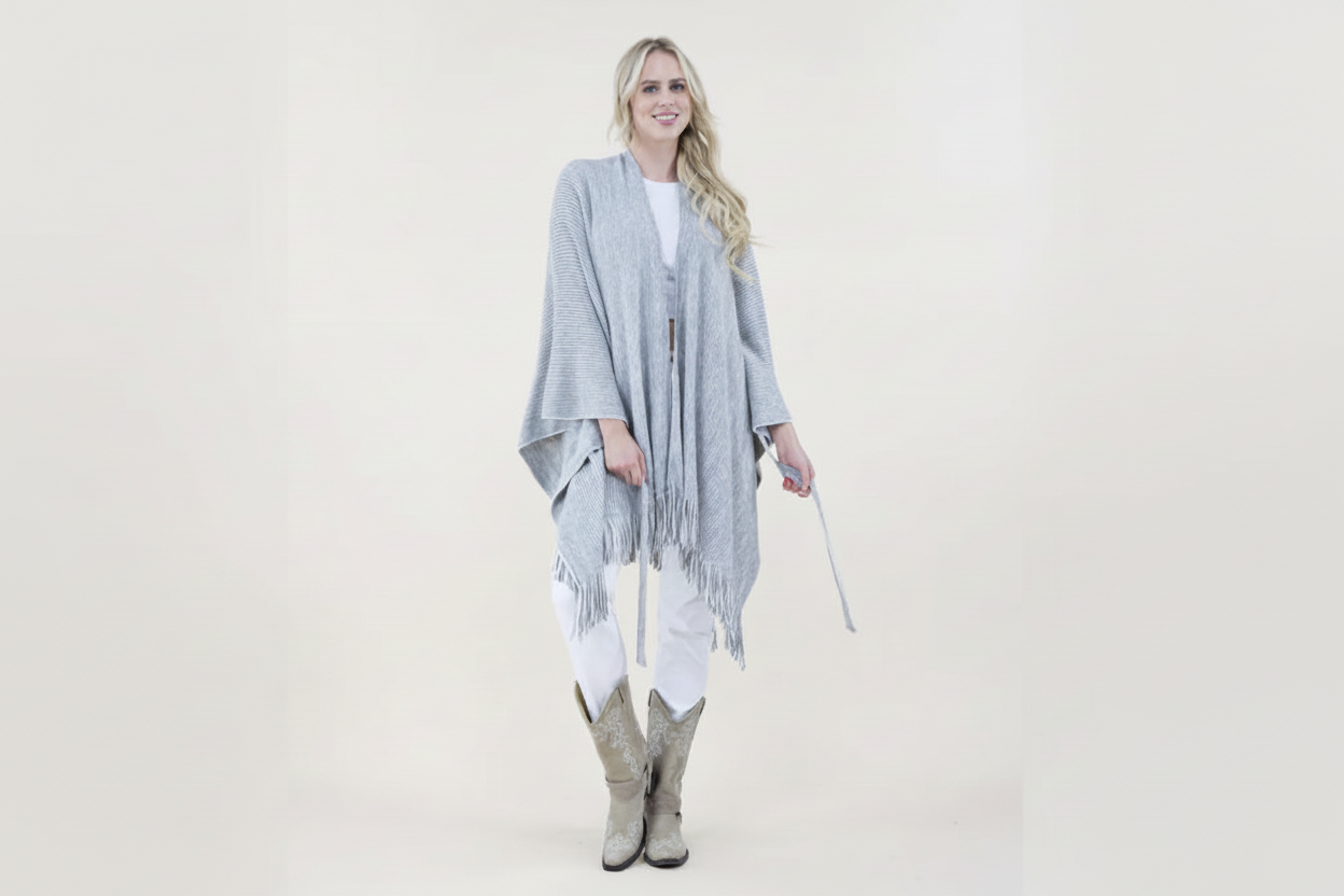 Elegant Ruana Wrap