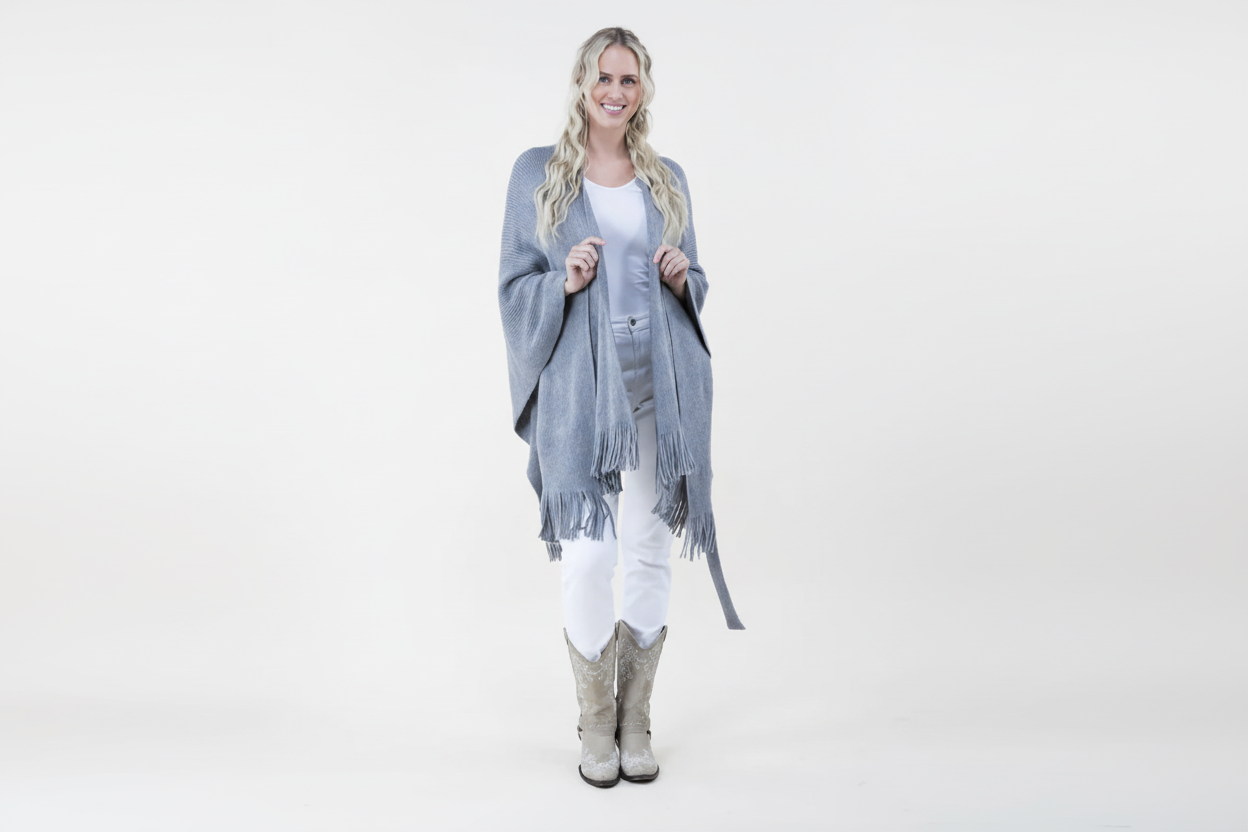 Elegant Ruana Wrap