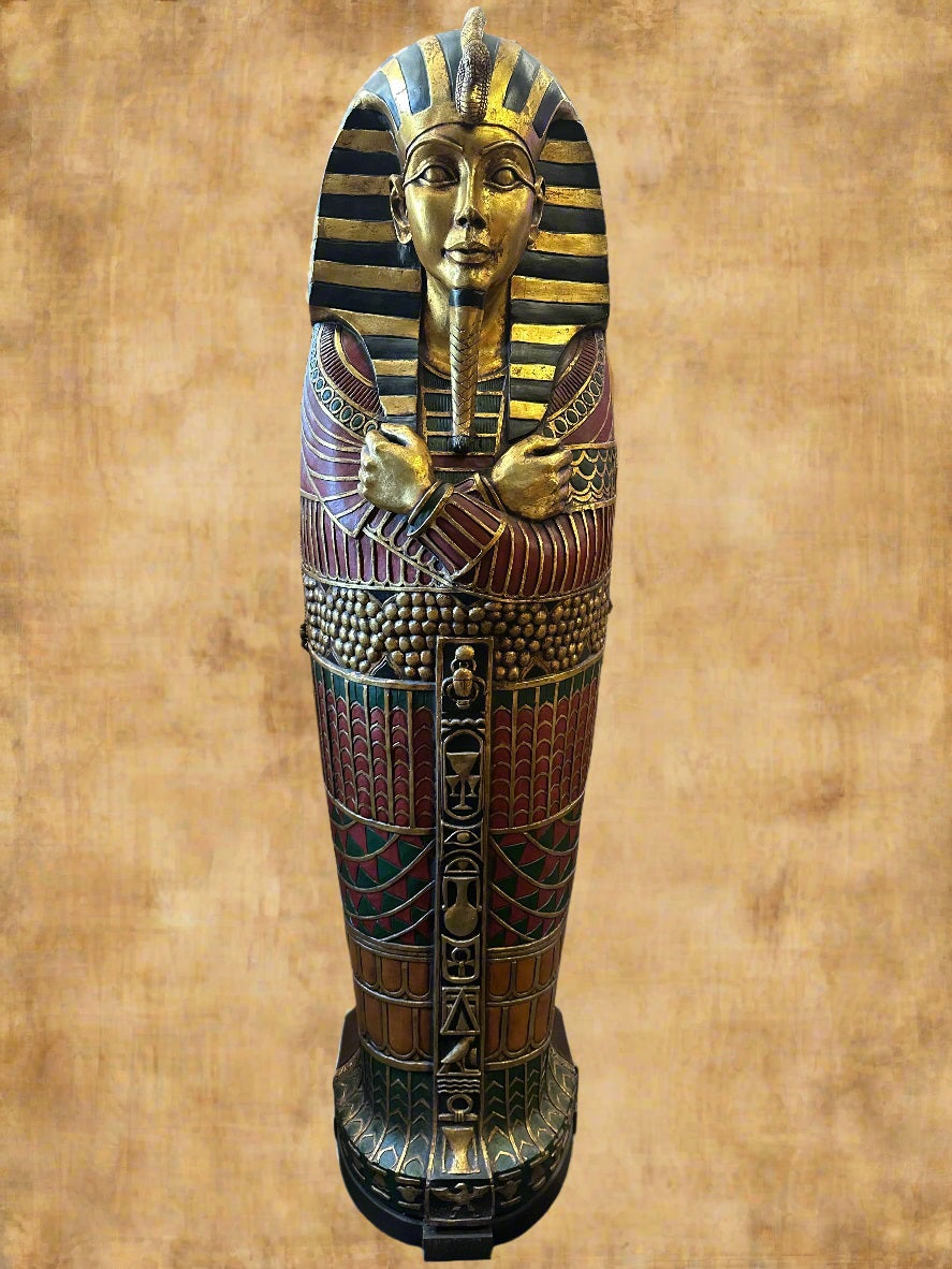 Egyptian Sarcophagus Cabinet