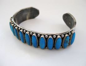 Blue Turquoise Stone Bracelet By DMD