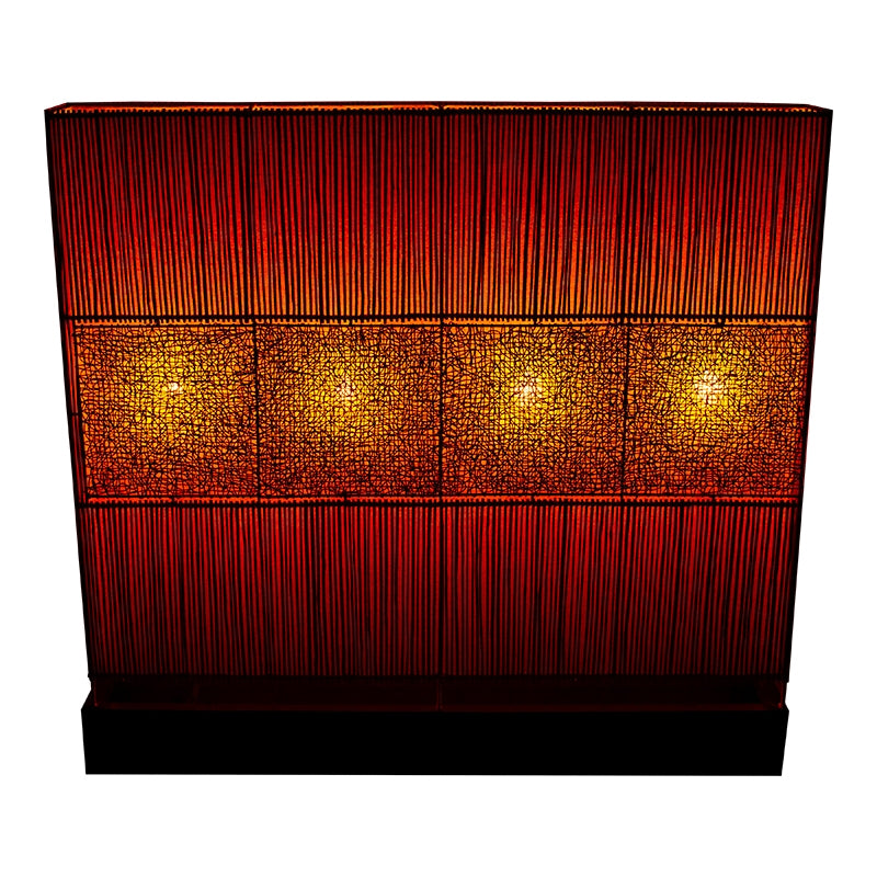 XL  BAMBOO RATTAN LIGHT