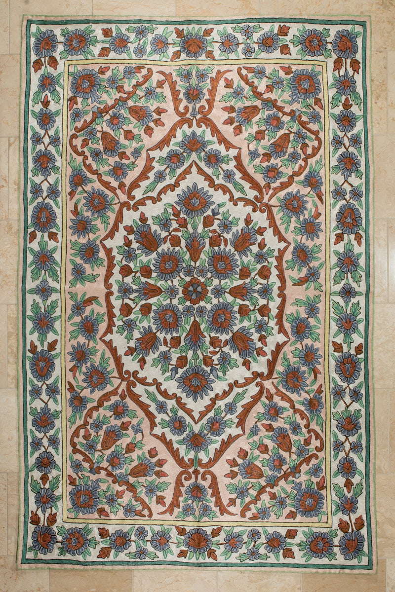 SILK CHAIN STITCH RUG