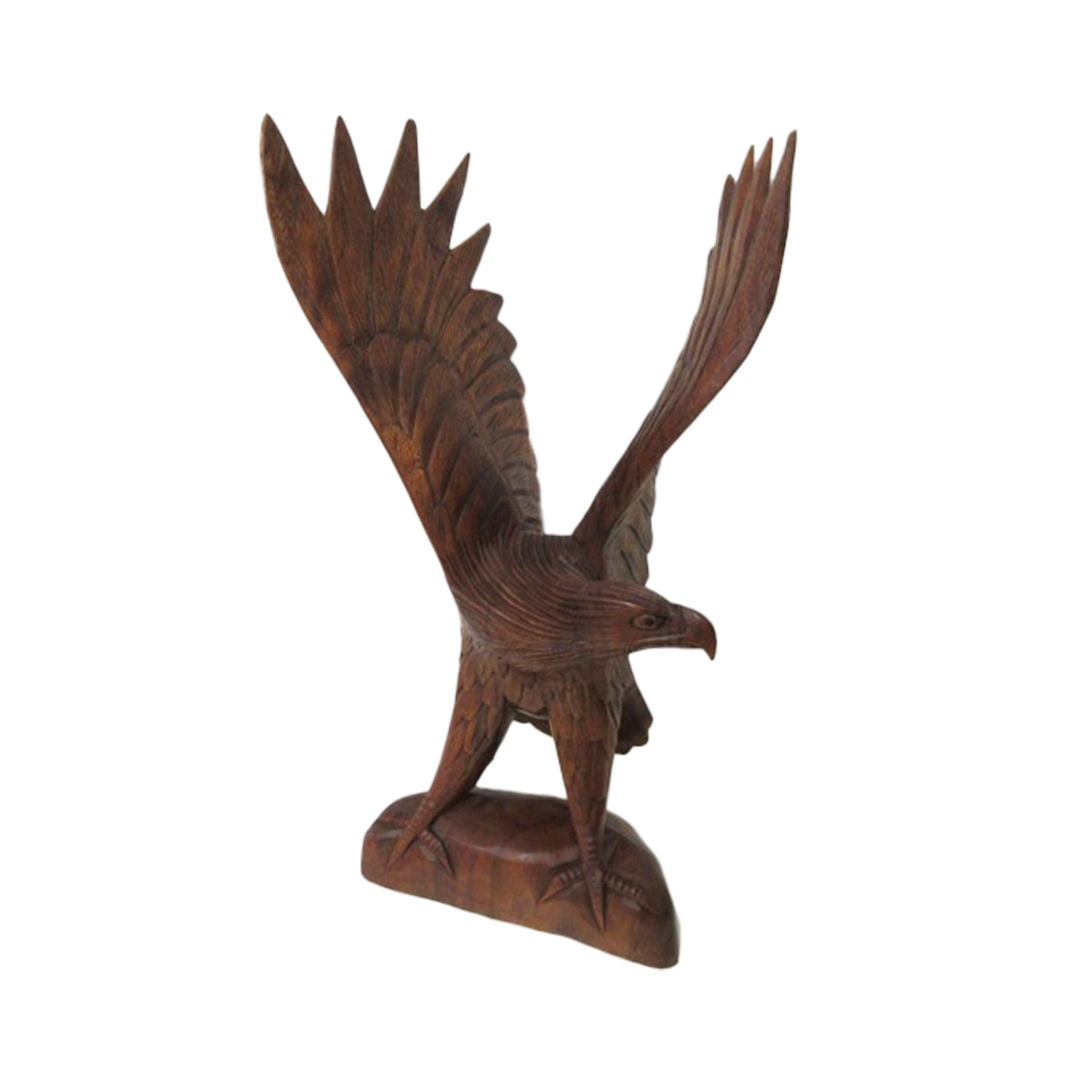 Eagles Flight Teak Wood Statue