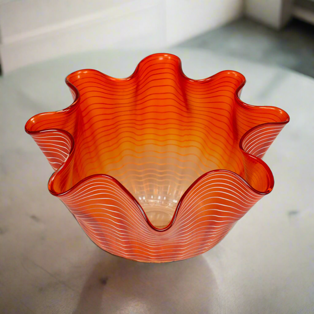 Bloom Hand Blown Glass Bowl