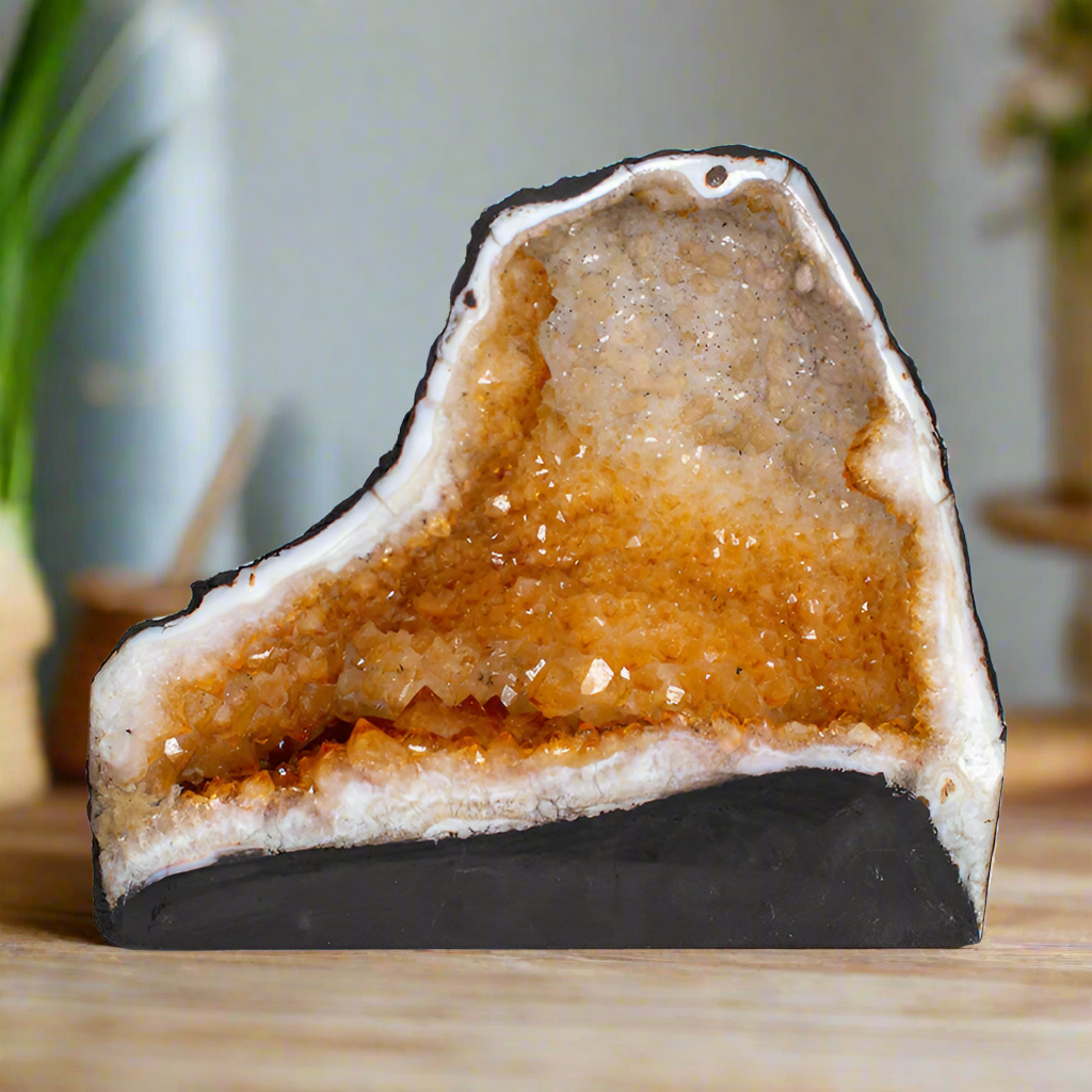 Citrine Cathedral Geode
