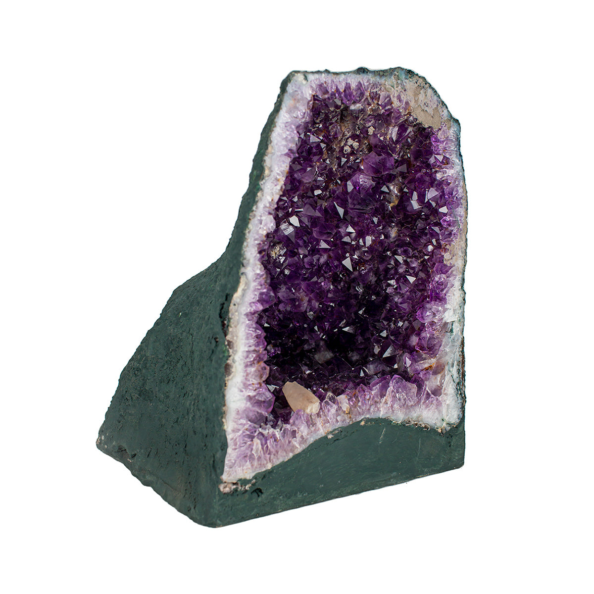 Amethyst Crystal Geode W9.5xH12.5xD8in.