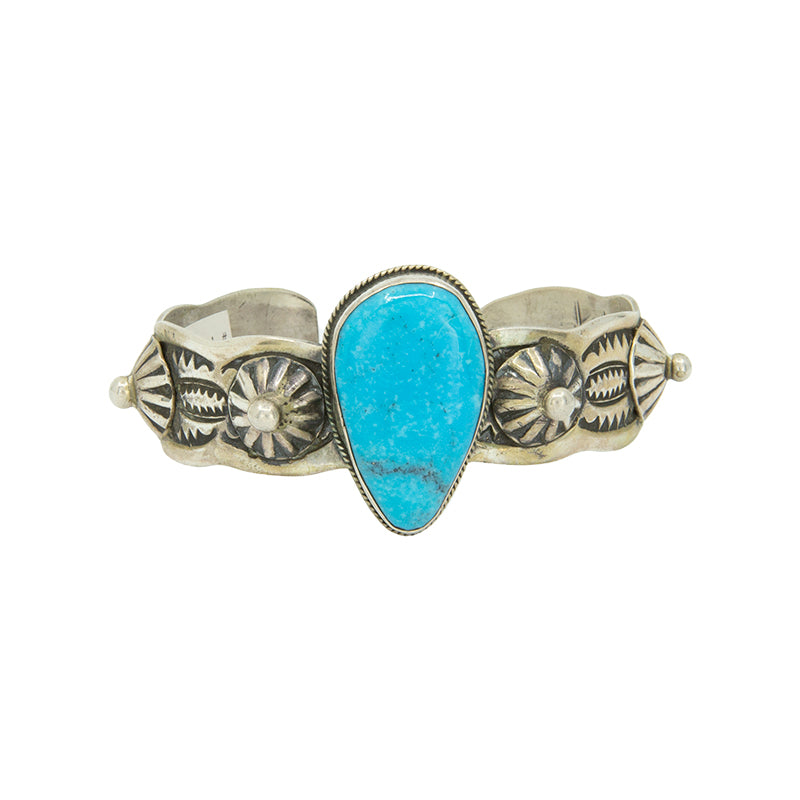 Sterling Silver Turquoise Stone Bracelet